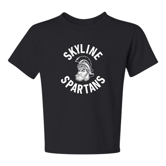 Youth Spartans Lacrosse Jerzees Dri-Power Blend T-Shirt