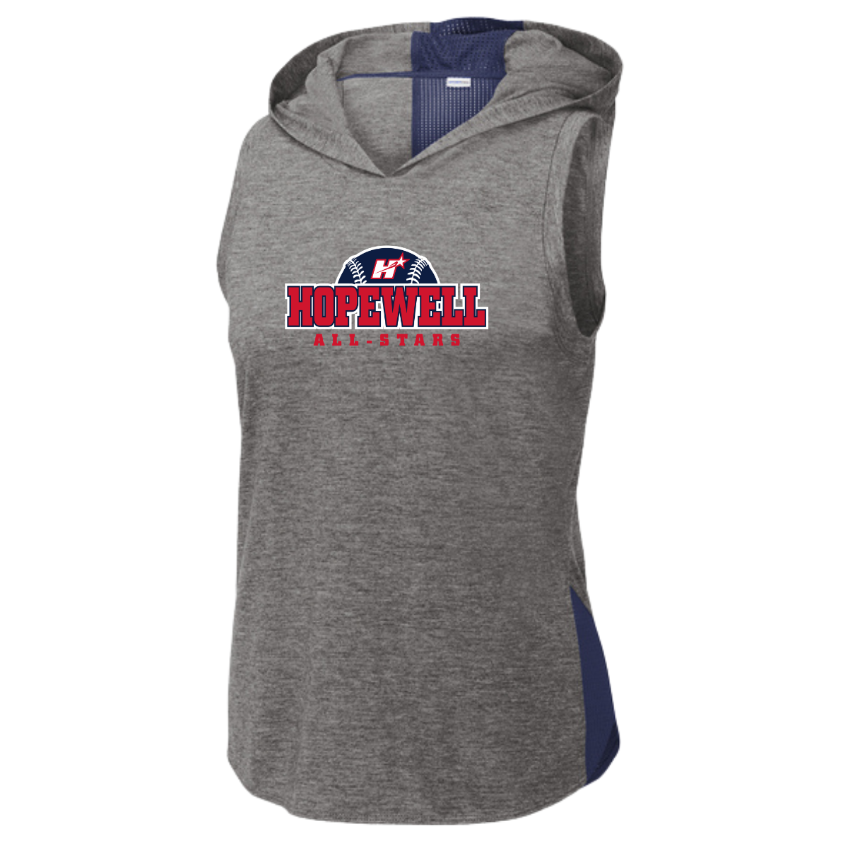Women's Hopewell All-Stars Sport-Tek PosiCharge Tri-Blend Hoodie Tank