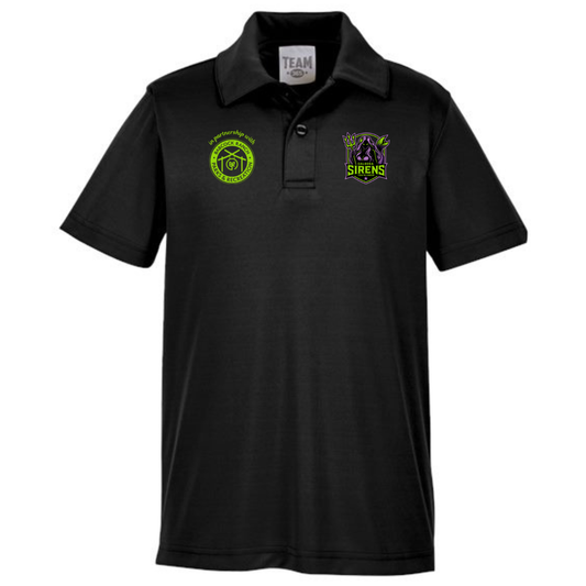 Youth Caloosa Sirens Team 365 Lightweight Performance Polo