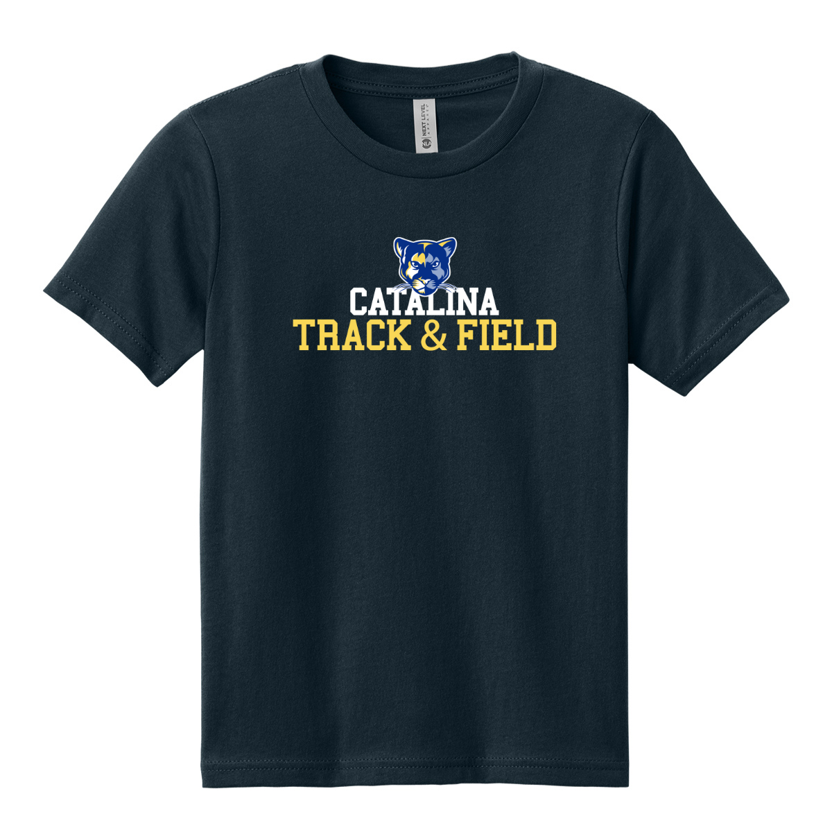 Youth Catalina Track & Field Next Level Cotton T-Shirt