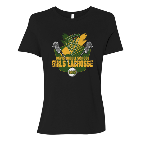 Women’s Harlem Lacrosse Bella + Canvas Relaxed Jersey T-Shirt