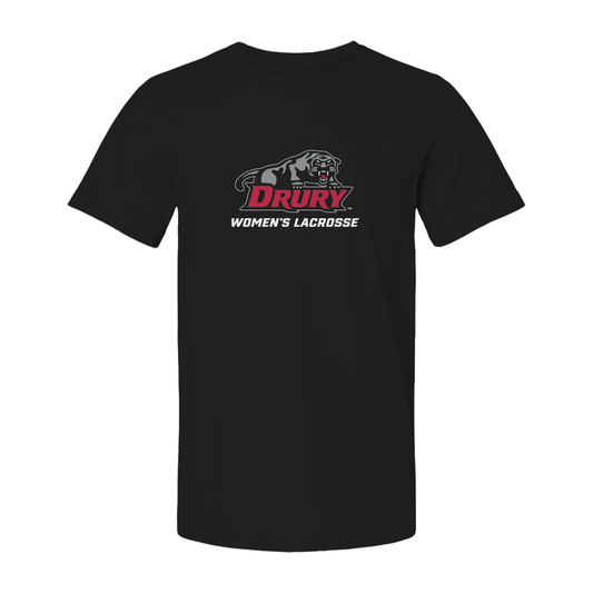 Adult Drury Lacrosse Bella + Canvas T-Shirt