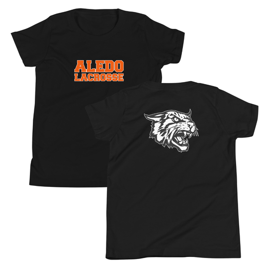 Youth Aledo Lacrosse Bella + Canvas T-shirt