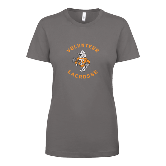 Women's Tennessee Lacrosse Next Level Ideal Crew T-Shirt