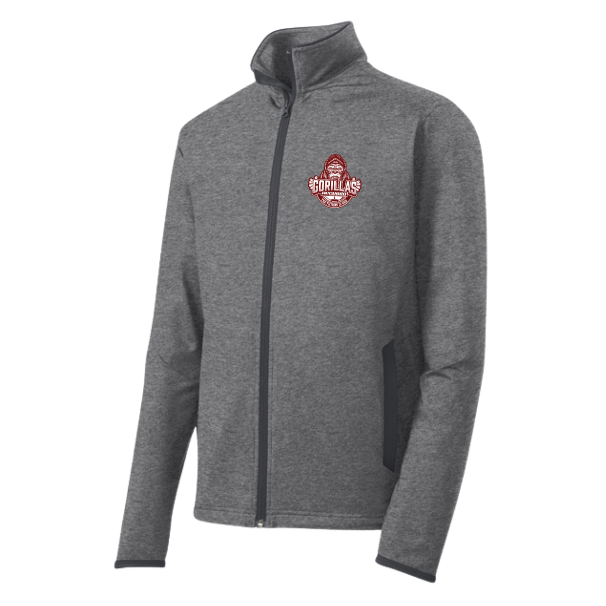 Adult Accurso Gorillas Sport-Tek Sport-Wick Stretch Full-Zip Jacket