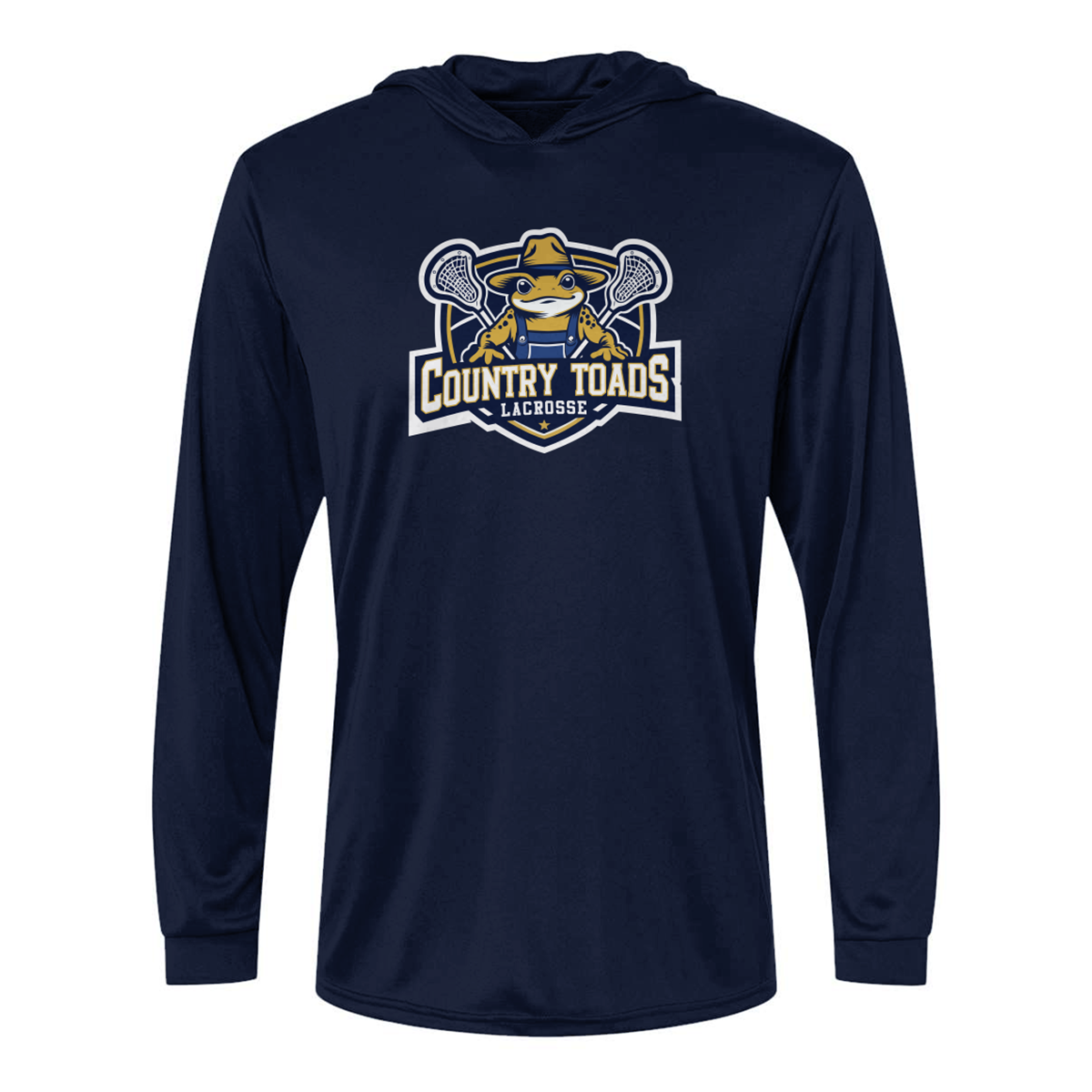Adult Country Toads Lacrosse Paragon Bahama Sun Hoodie