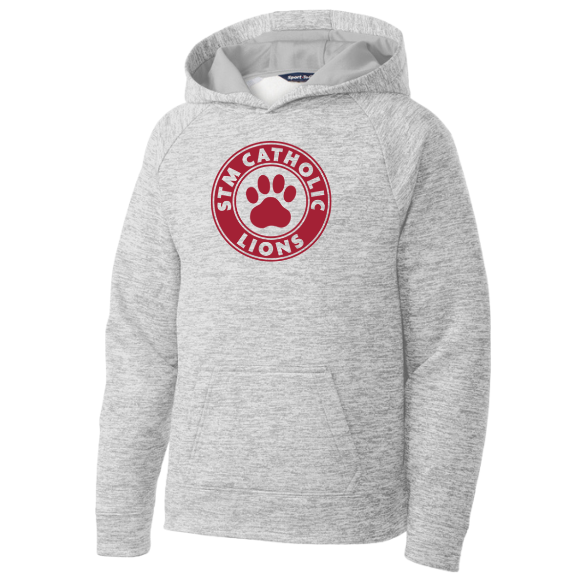 Youth STM Catholic Sport-Tek Performance Hoodie