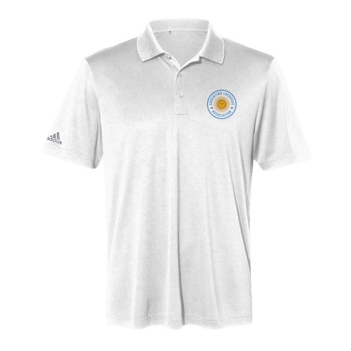 Adult Argentina Lacrosse Adidas Performance Polo