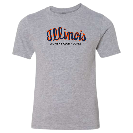 Youth Illinois Hockey Next Level Cotton T-Shirt