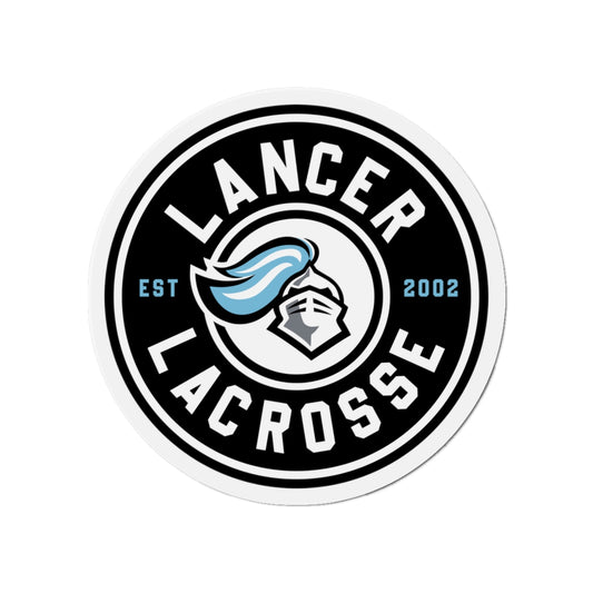 Lancer Lacrosse Car Magnet