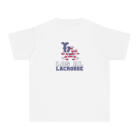 Youth LA Lacrosse Garment Dyed T-Shirt