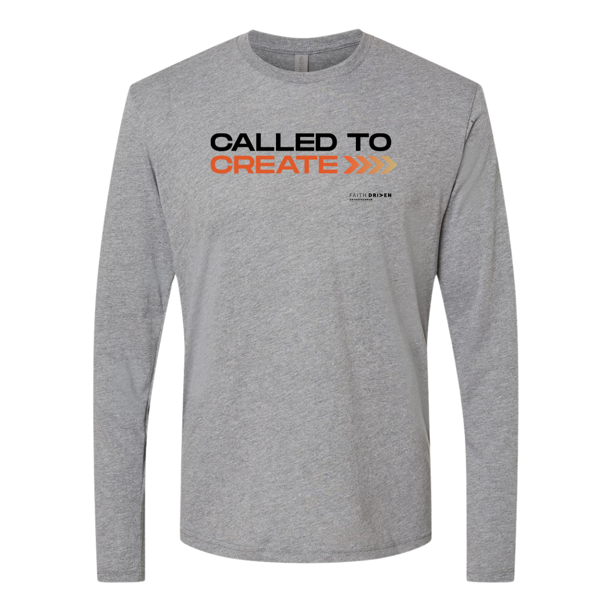 Adult Next Level Tri-Blend Long Sleeve - Create (B)