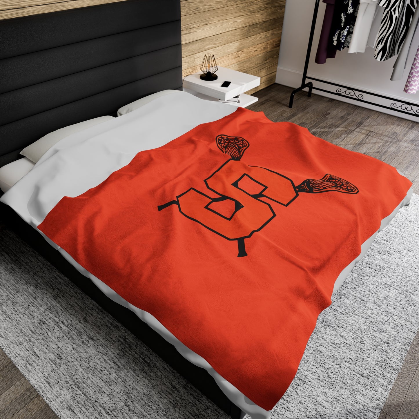 Sailors Lax Velveteen Plush Blanket
