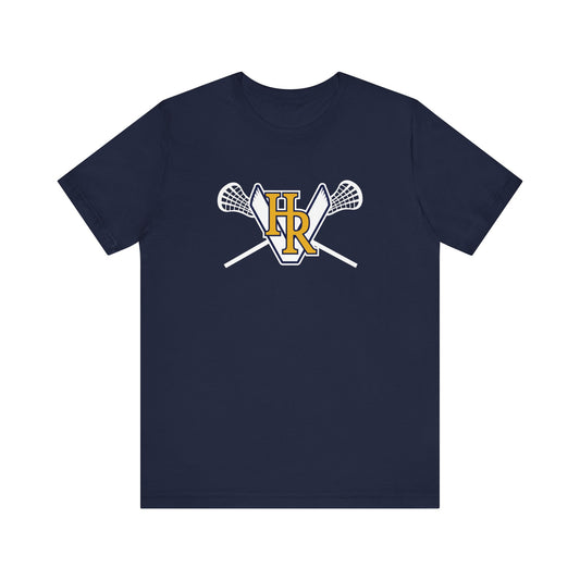 Adult HRV Lacrosse Bella + Canvas Short Sleeve Cotton Tee
