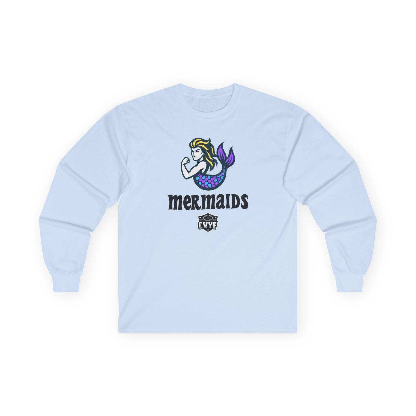 Adult Mermaids Gildan Ultra Cotton Long Sleeve