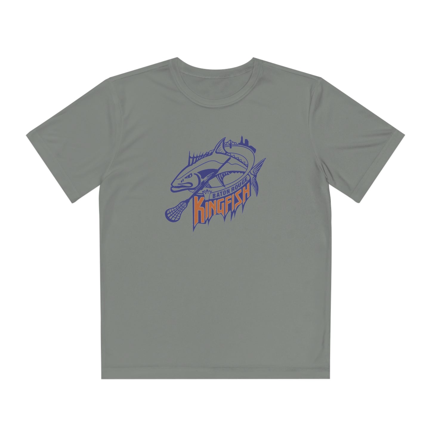Youth Kingfish Lacrosse Sport-Tek Performance T-shirt