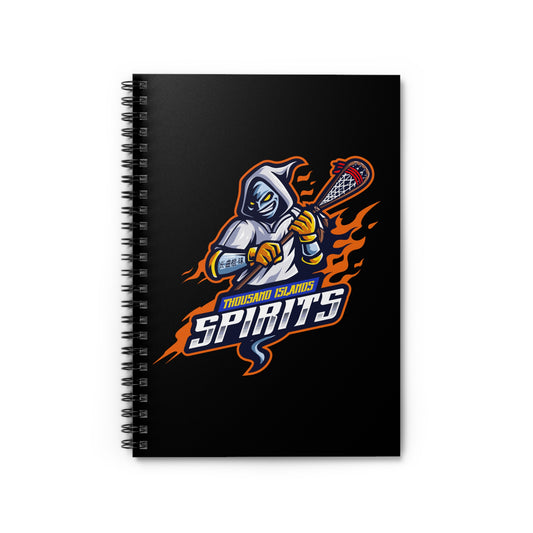Thousand Islands Spirits Spiral Notebook - Ruled Line (8" x 6")