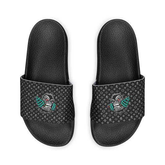 Youth Slaughter County Yetis Lacrosse Comfort Slide Sandals
