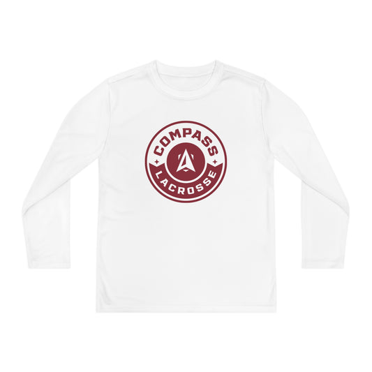 Youth Compass Lacrosse Sport-Tek Performance Long Sleeve