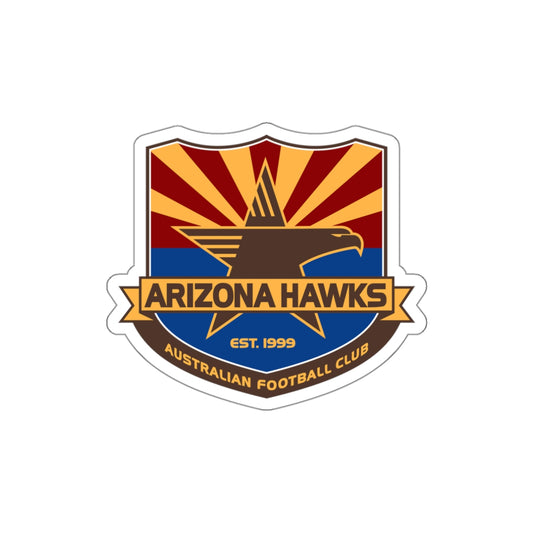 Arizona Hawks Australian Die-Cut Sticker