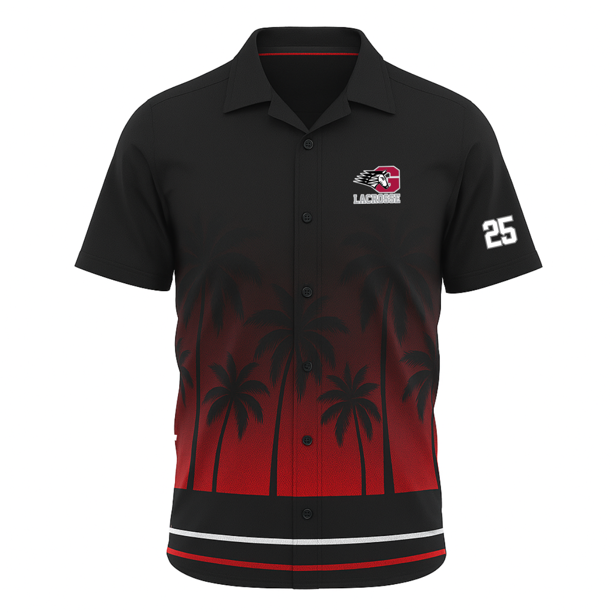 Adult Groton SB Hawaian Shirt