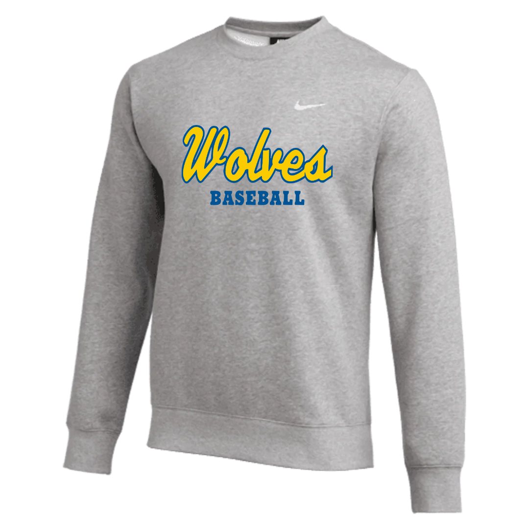 Nike Club Fleece Pullover Sweatshirt - Wolves