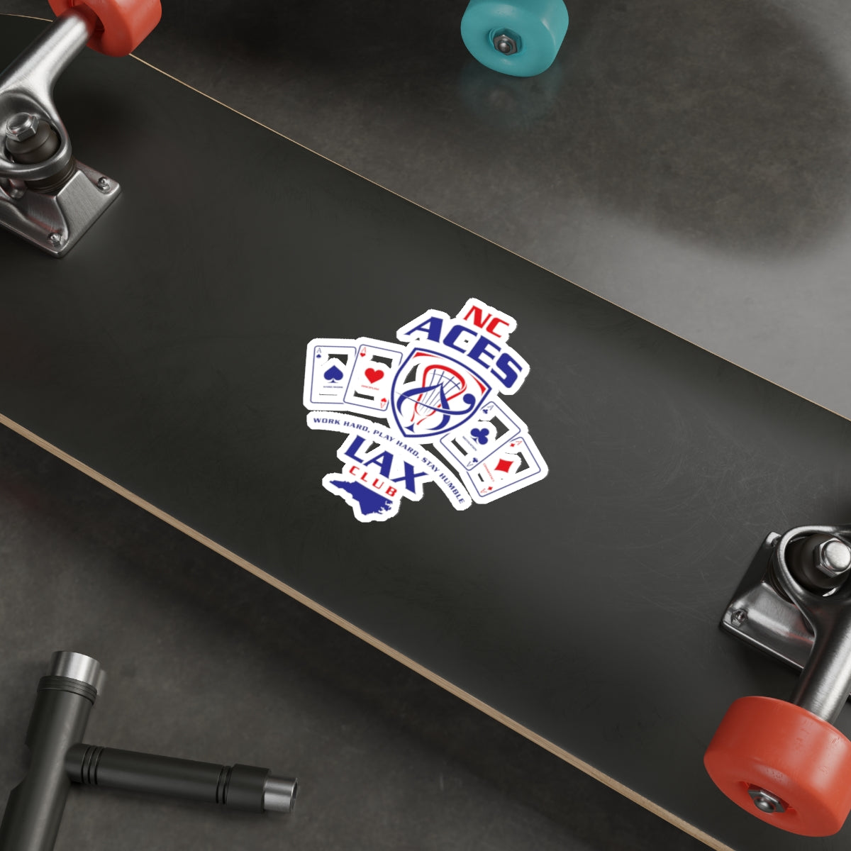 NC Aces Die-Cut Sticker
