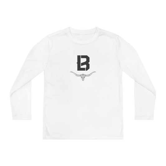 Youth The Lacrosse Barn Sport-Tek Performance Long Sleeve Shirt