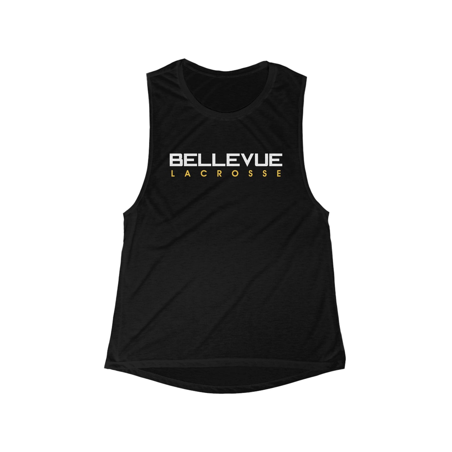Women's Bellevue Lacrosse Bella + Canvas Flowy Scoop Sport Tank