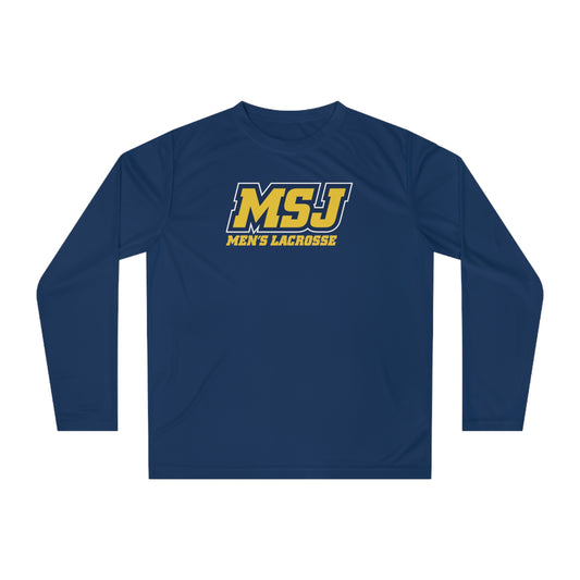 Adult MSJ Lacrosse 365 Performance Long Sleeve