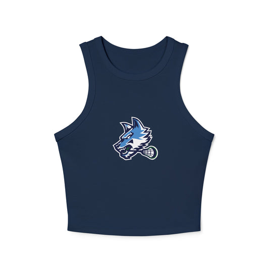 Women's Sun Valley Lacrosse Bella + Canvas Micro Rib Racer Tank Top