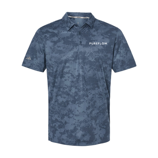 Mens Adidas Camo Print Polo