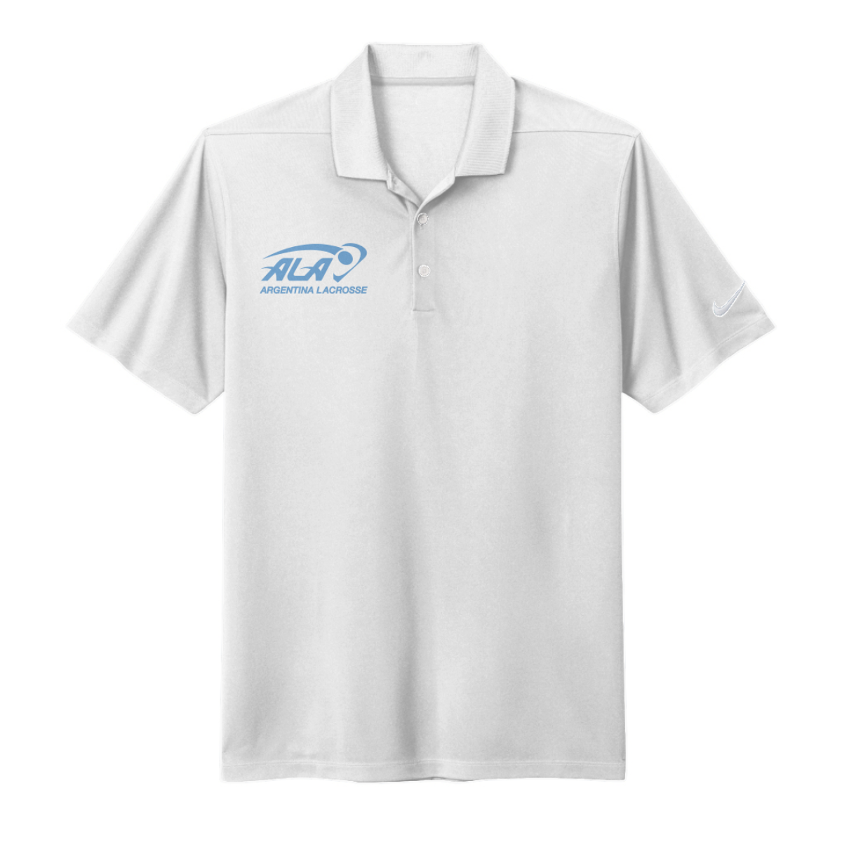 Adult Argentina Lacrosse Nike Dri-FIT Micro Pique 2.0 Polo