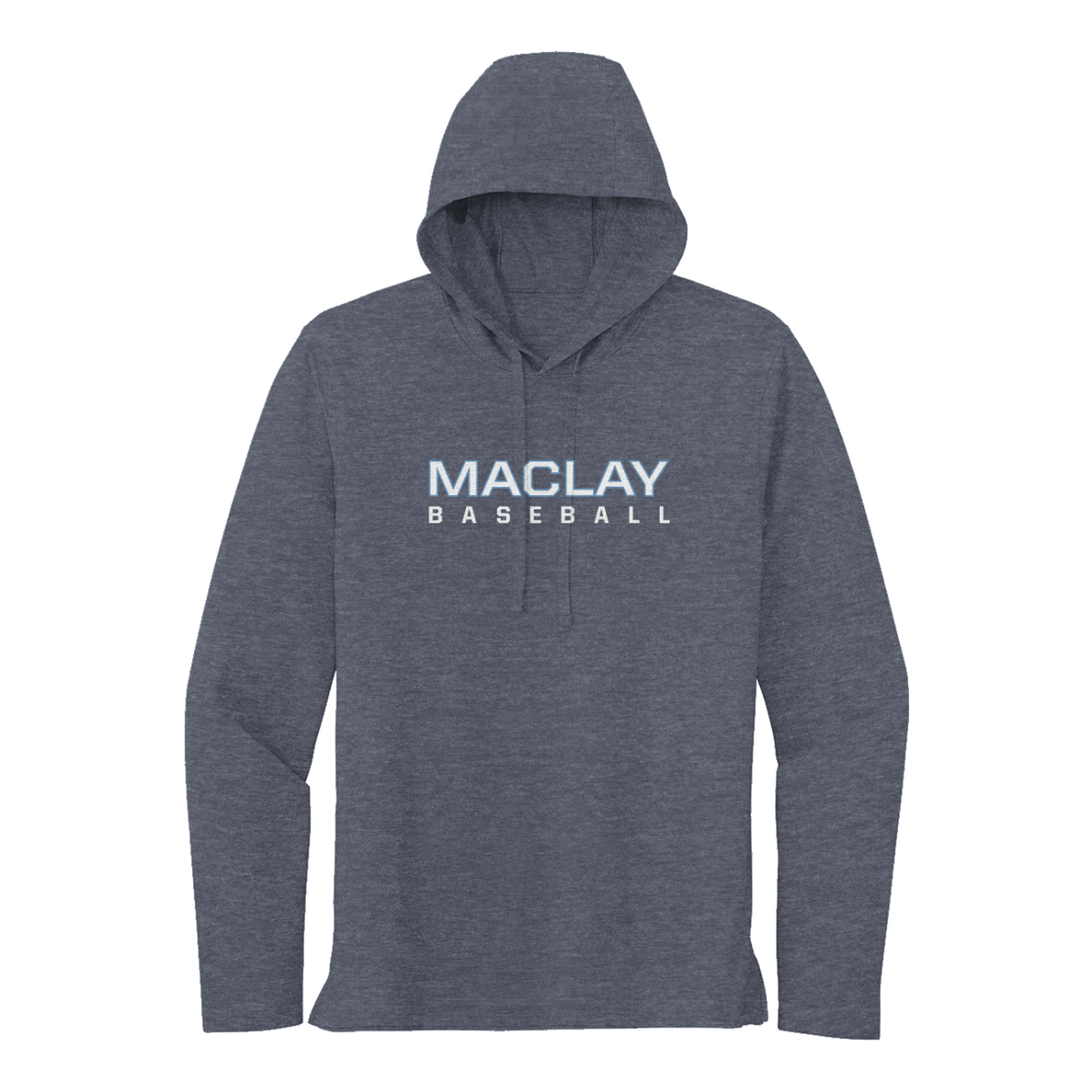 Adult Maclay Baseball Sport-Tek Long Sleeve Hoodie