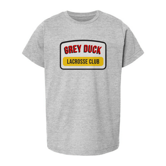 Youth Grey Duck Lacrosse LAT Cotton T-Shirt