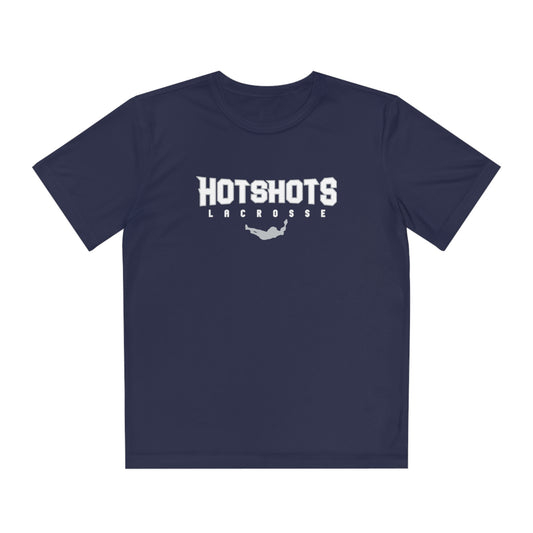 Youth Hotshots Lacrosse Sport-Tek Performance Tee