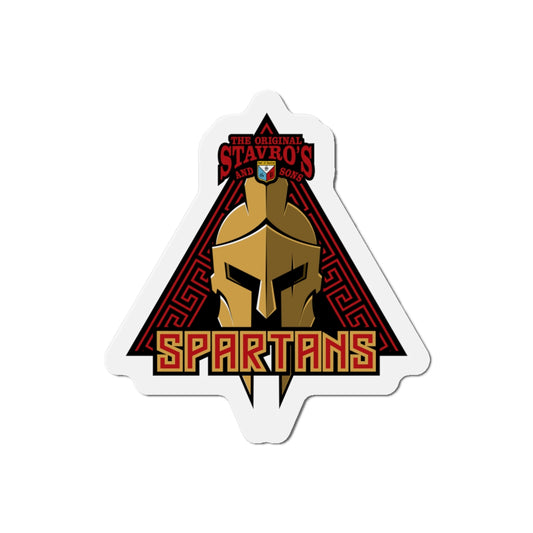 Spartans Die-Cut Magnet