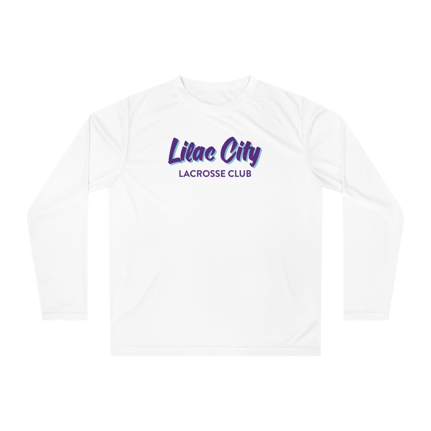 Adult Lilac City Lacrosse Team 365 Performance Long Sleeve