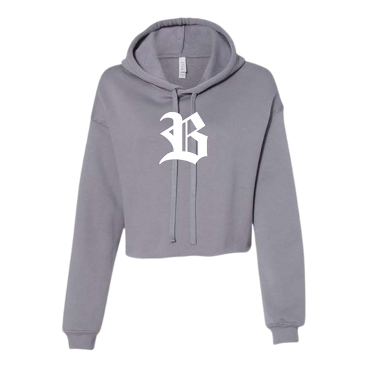 Women's Blacksox Bella + Canvas Cropped Hoodie