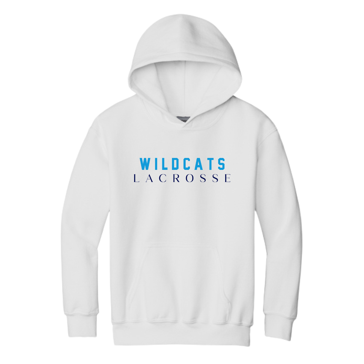 Youth Springdale Wildcats Lacrosse Gildan Hoodie