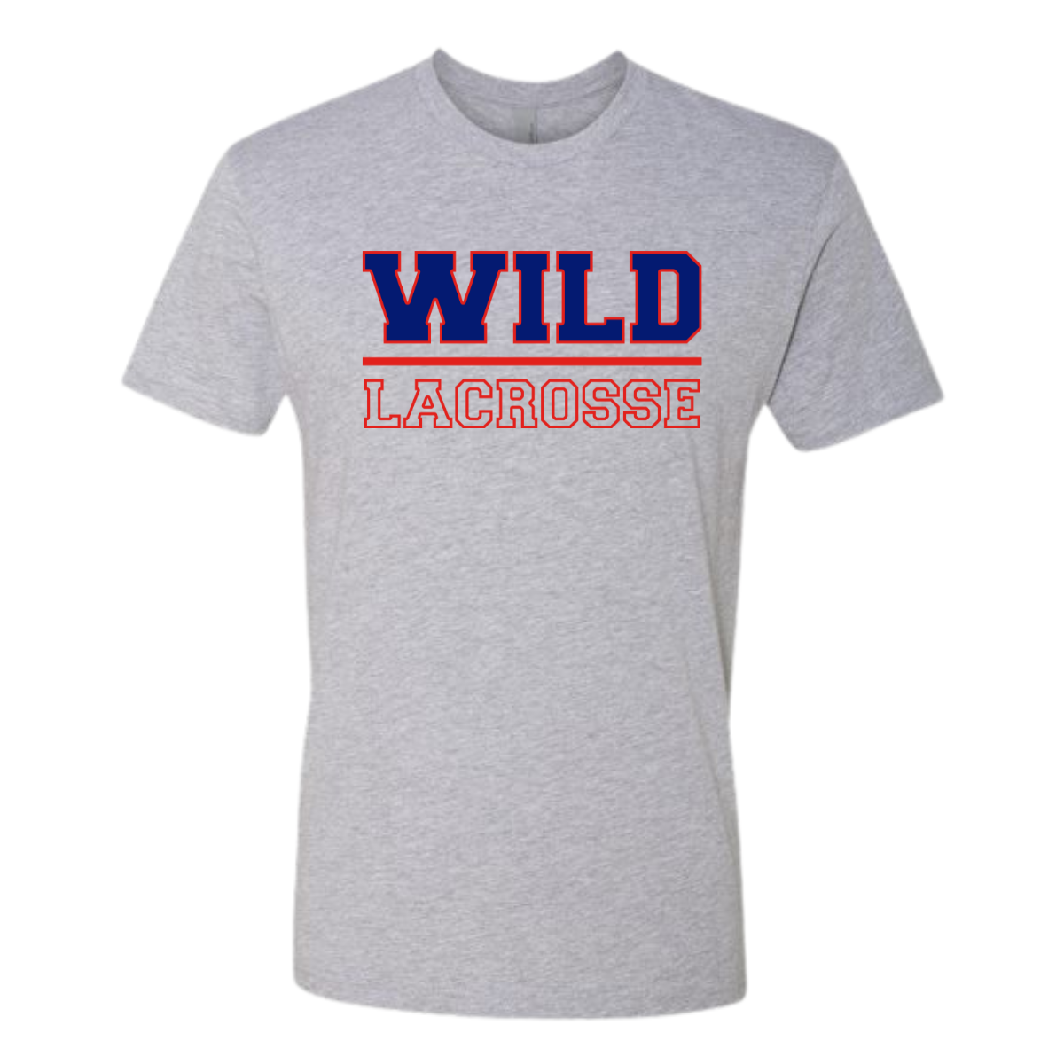 Adult Missoula Wild Lacrosse Next Level Cotton T-Shirt
