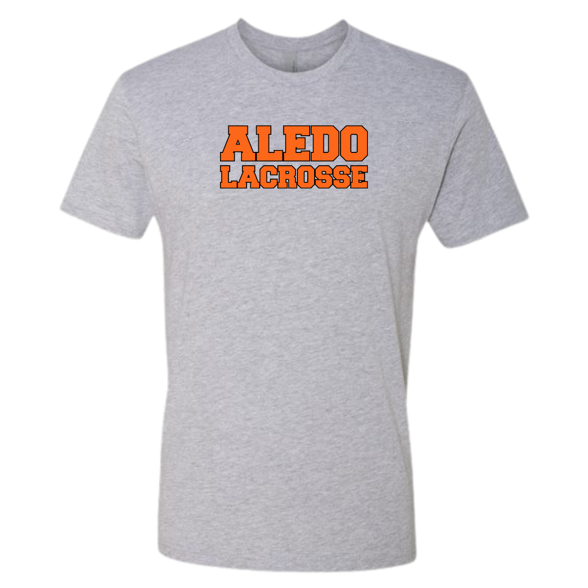 Adult Aledo Lacrosse Next Level Cotton T-Shirt