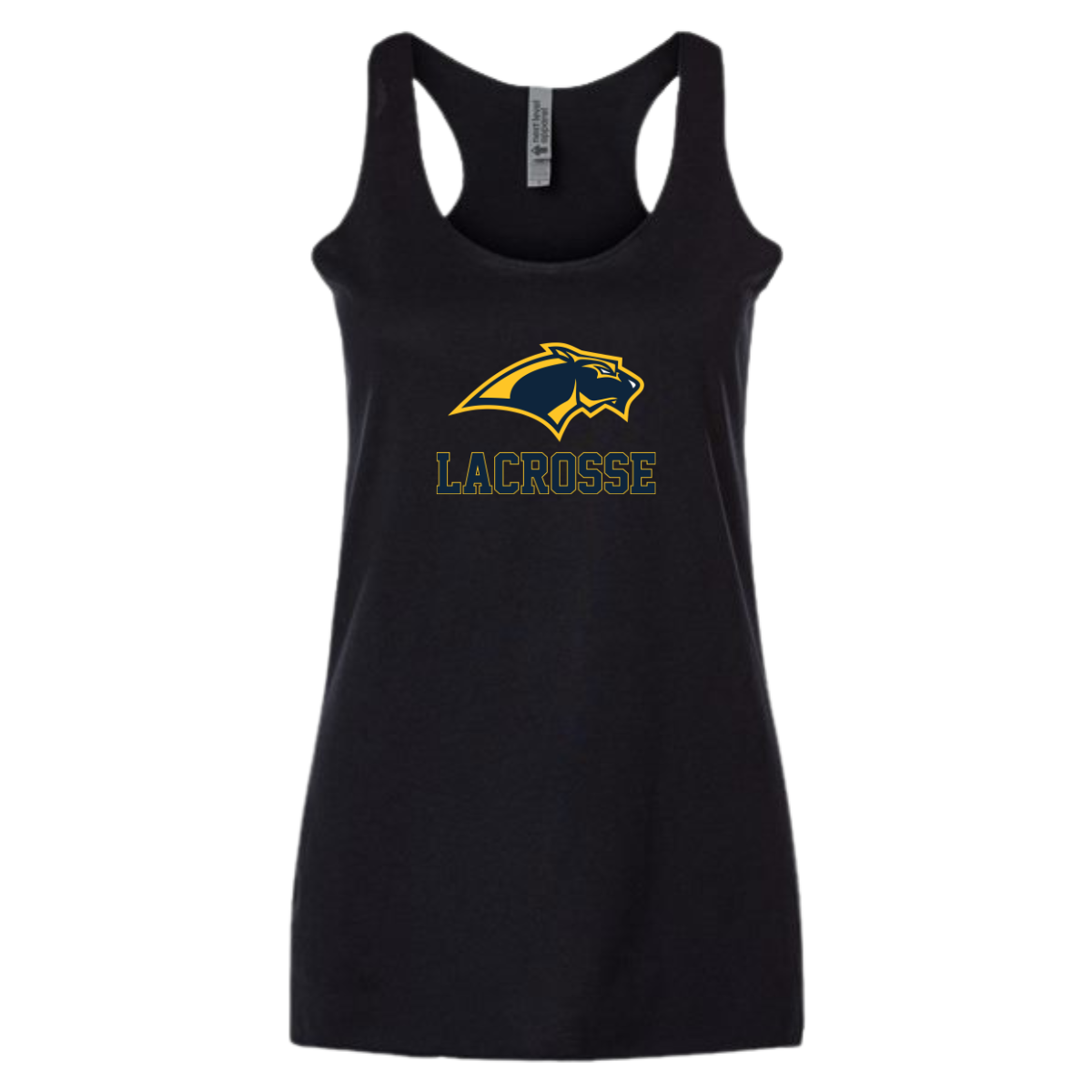 Women's PJP Boy Lacrosse Next Level Racerback Tank Top