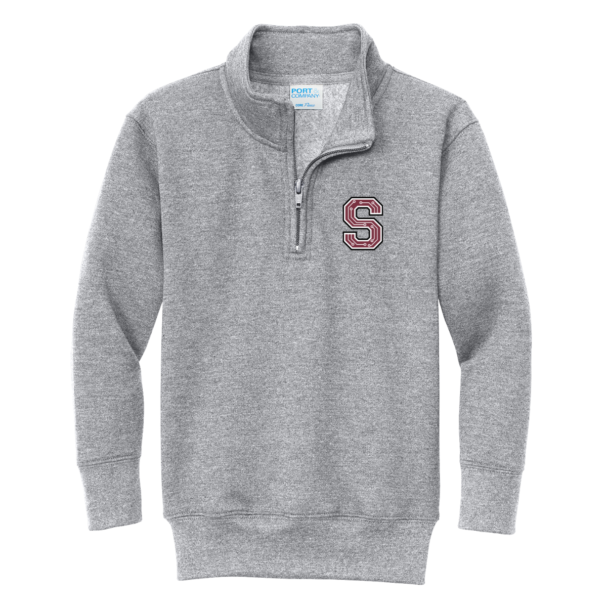 Youth STAB Robotics Port & Company Fleece 1/4-Zip Pullover