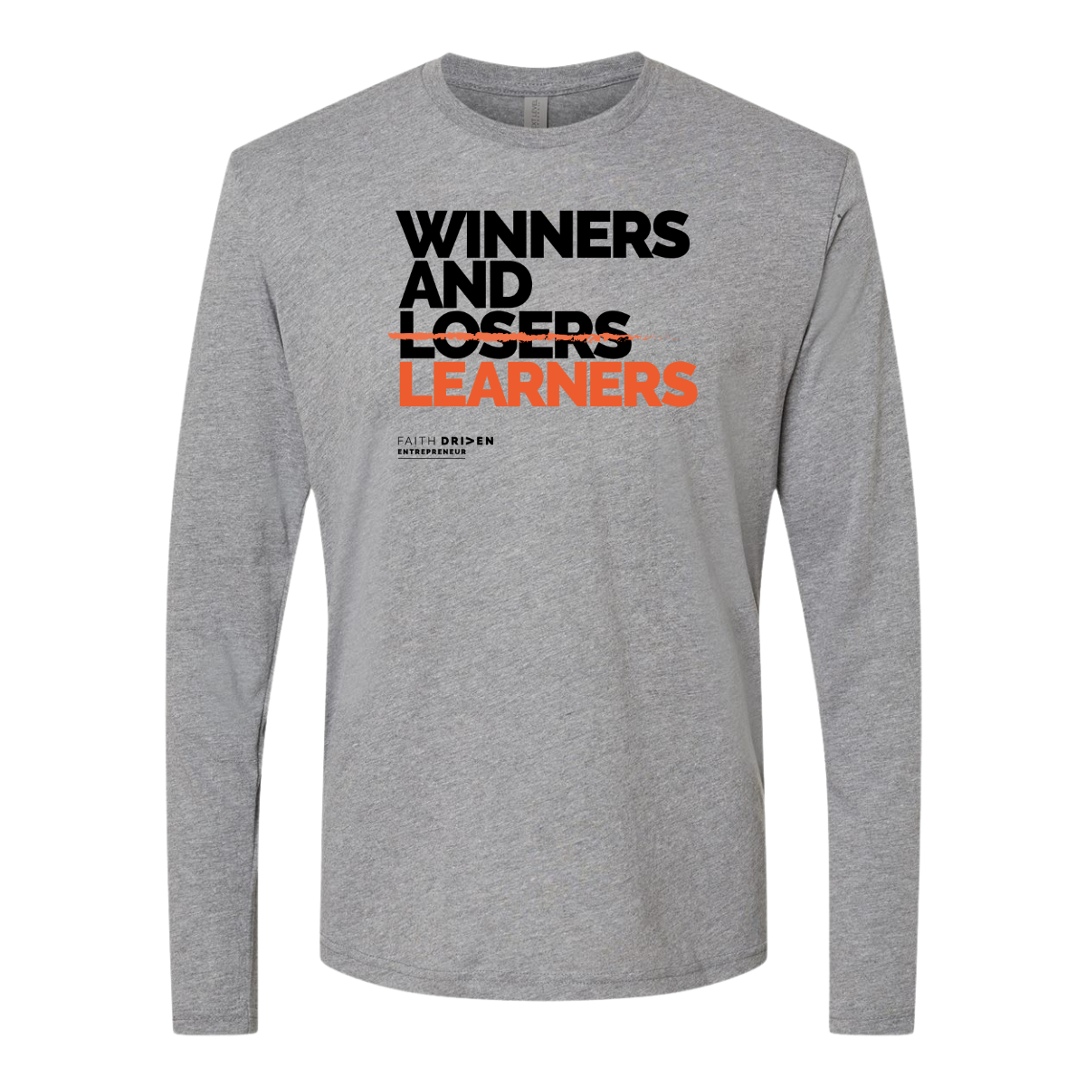 Adult Next Level Tri-Blend Long Sleeve - Learners (B)