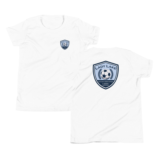 Youth Lady Lake Soccer Association Bella + Canvas Staple Tee