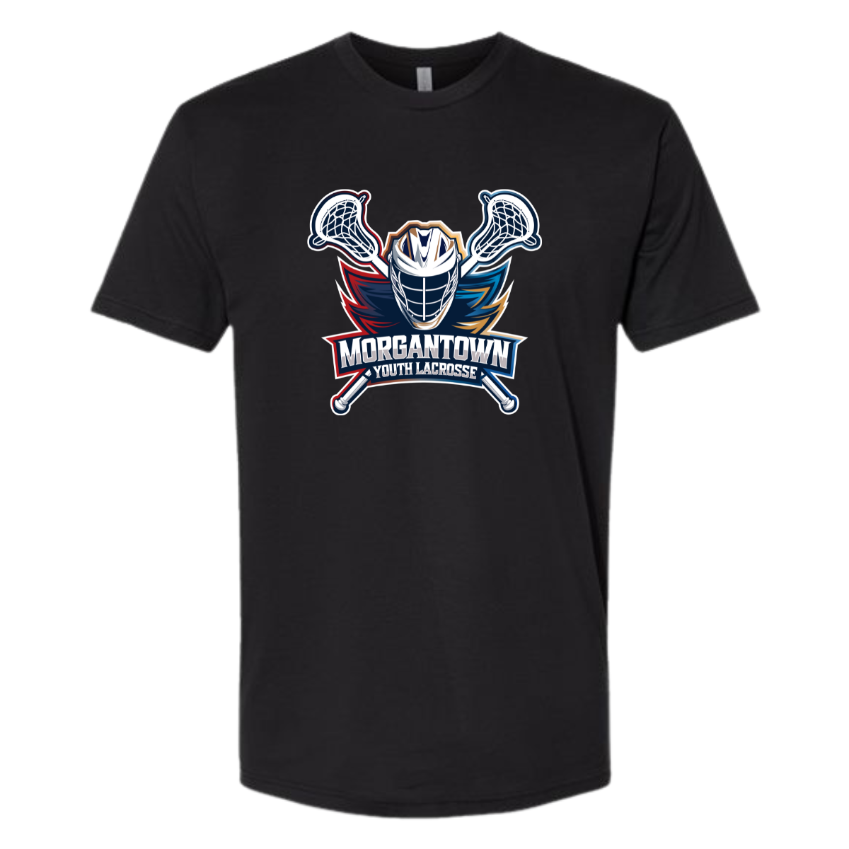 Adult Morgantown Lacrosse Next Level Cotton T-Shirt