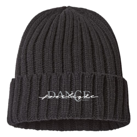 Footlight Dance Centre Atlantis Cable Knit Cuffed Beanie