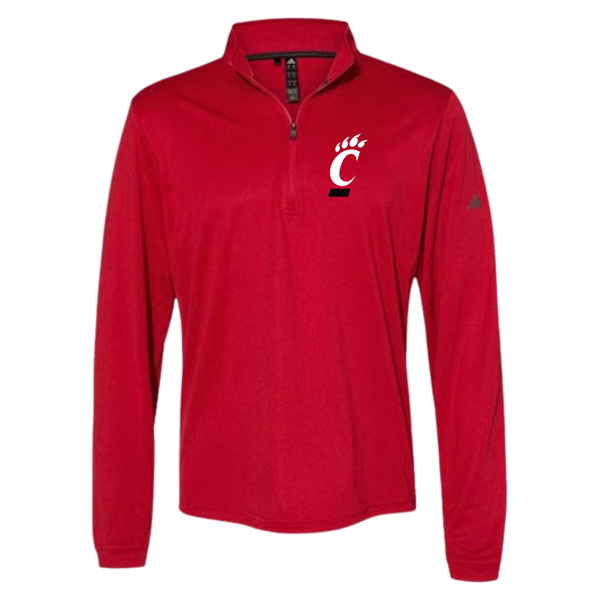 Adult University of Cincinnati Lacrosse Adidas Lightweight Quarter-Zip Pullover