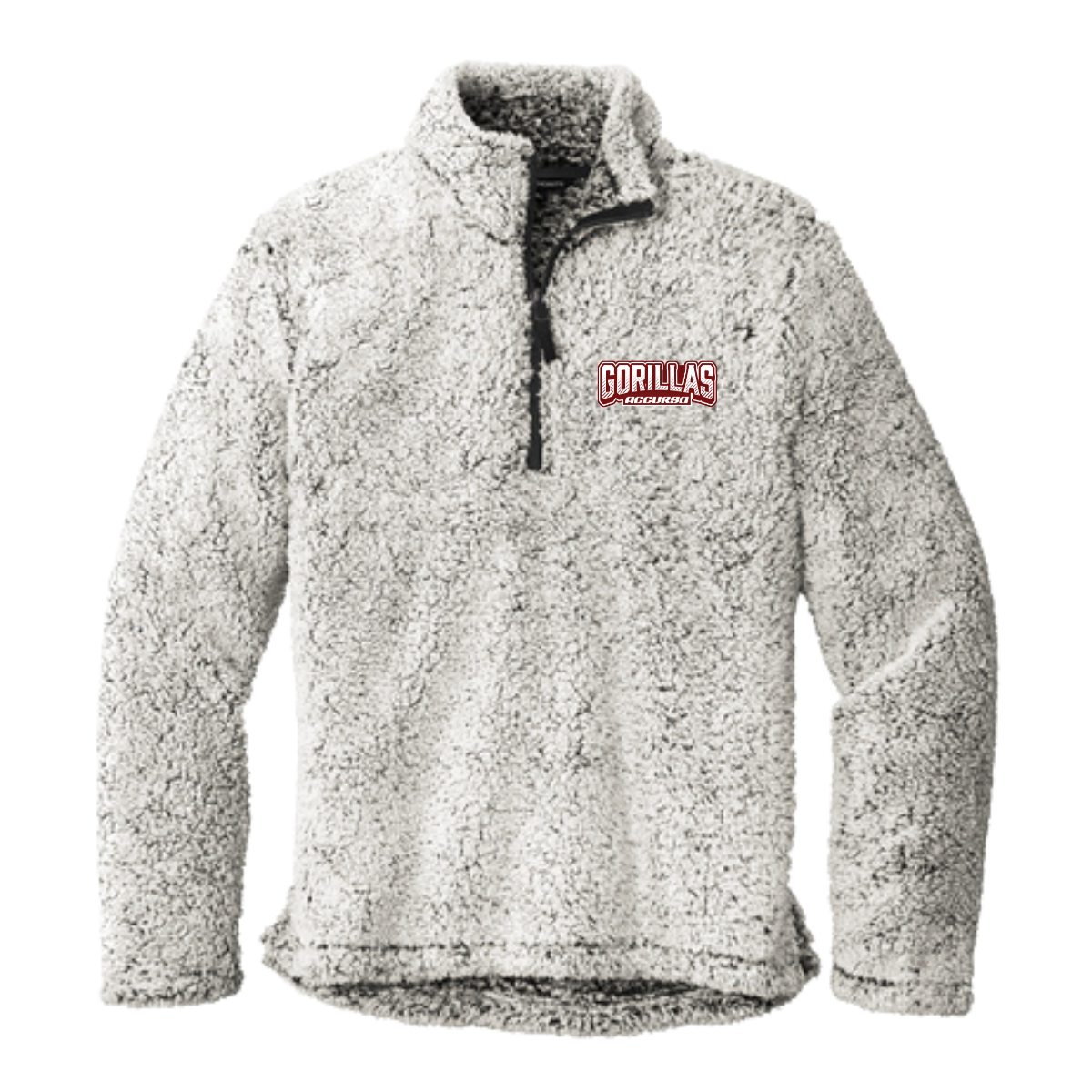 Adult Accurso Gorillas Port Authority Sherpa 1/4 Zip Fleece